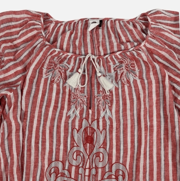 Anthropologie Akemi + Kin Audria Long-Sleeve Peasant Blouse - Picture 7 of 13